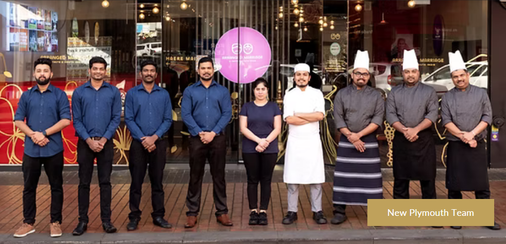 New Plymouth Arranged Marriage team
